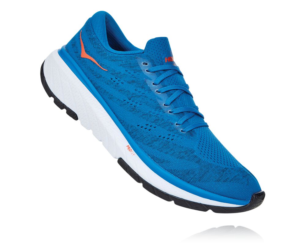 Hoka One One Cavu 3 Gymskor Herr Kungsblått/Vita - SE-5663512